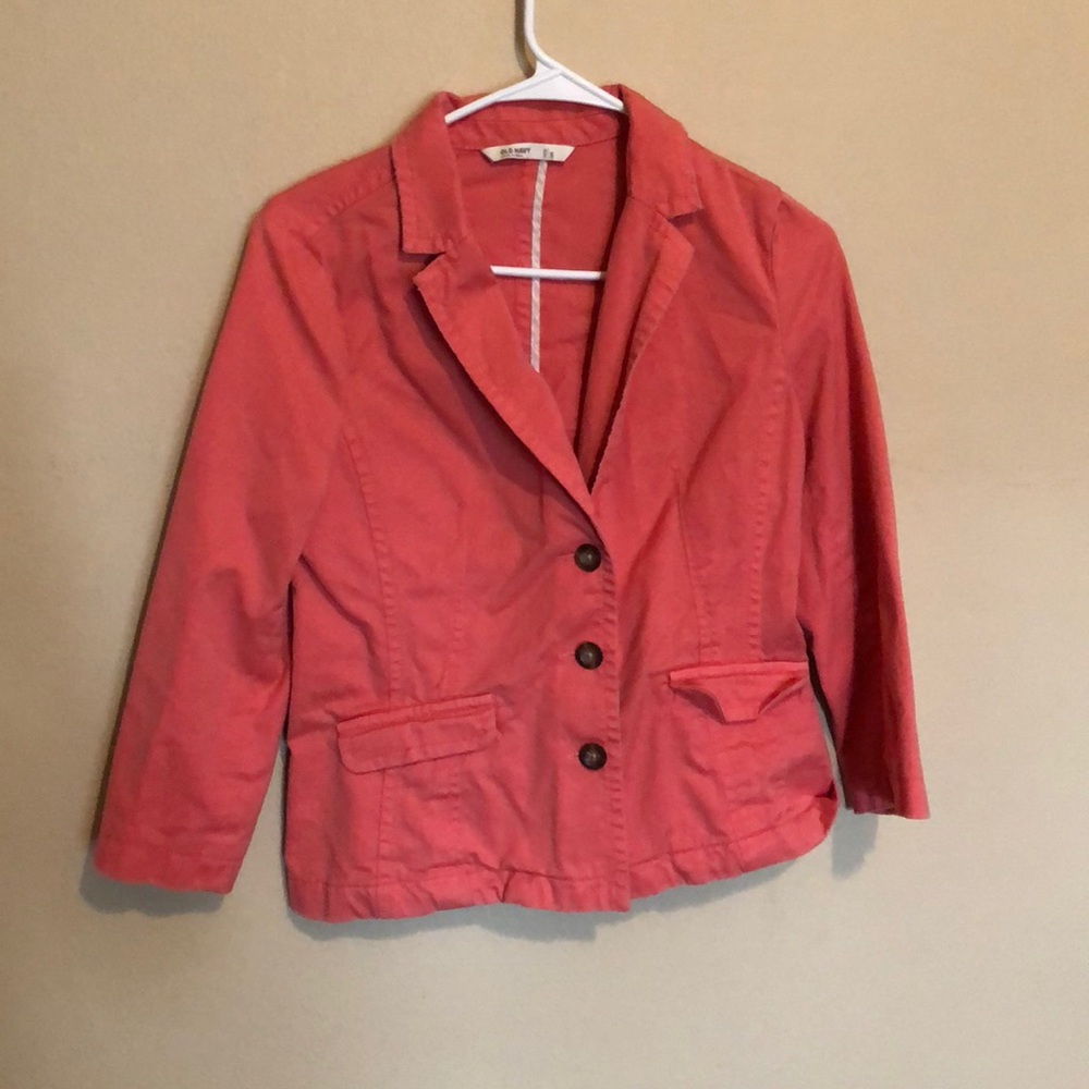 Coral blazer